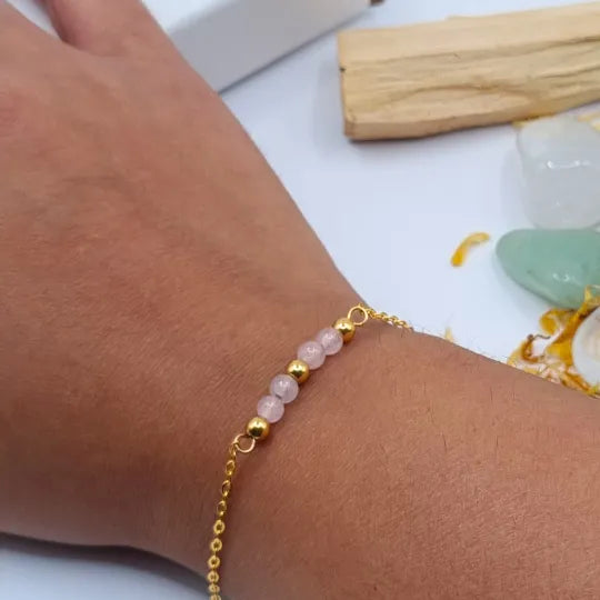 Bracelet Quartz Rose