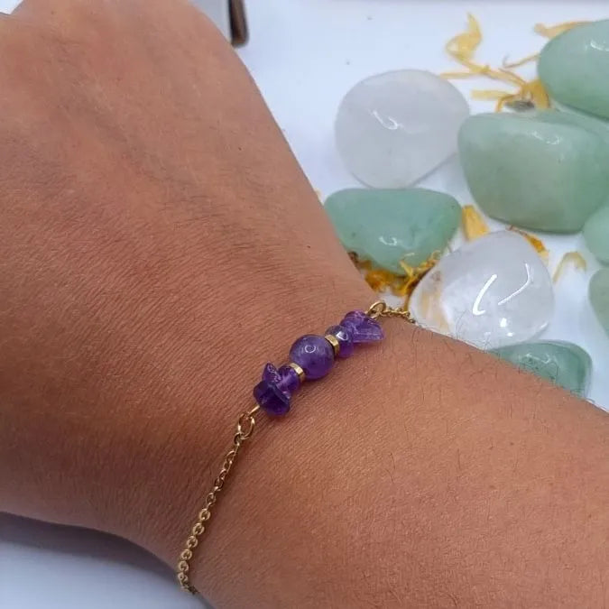 Bracelet Améthyste