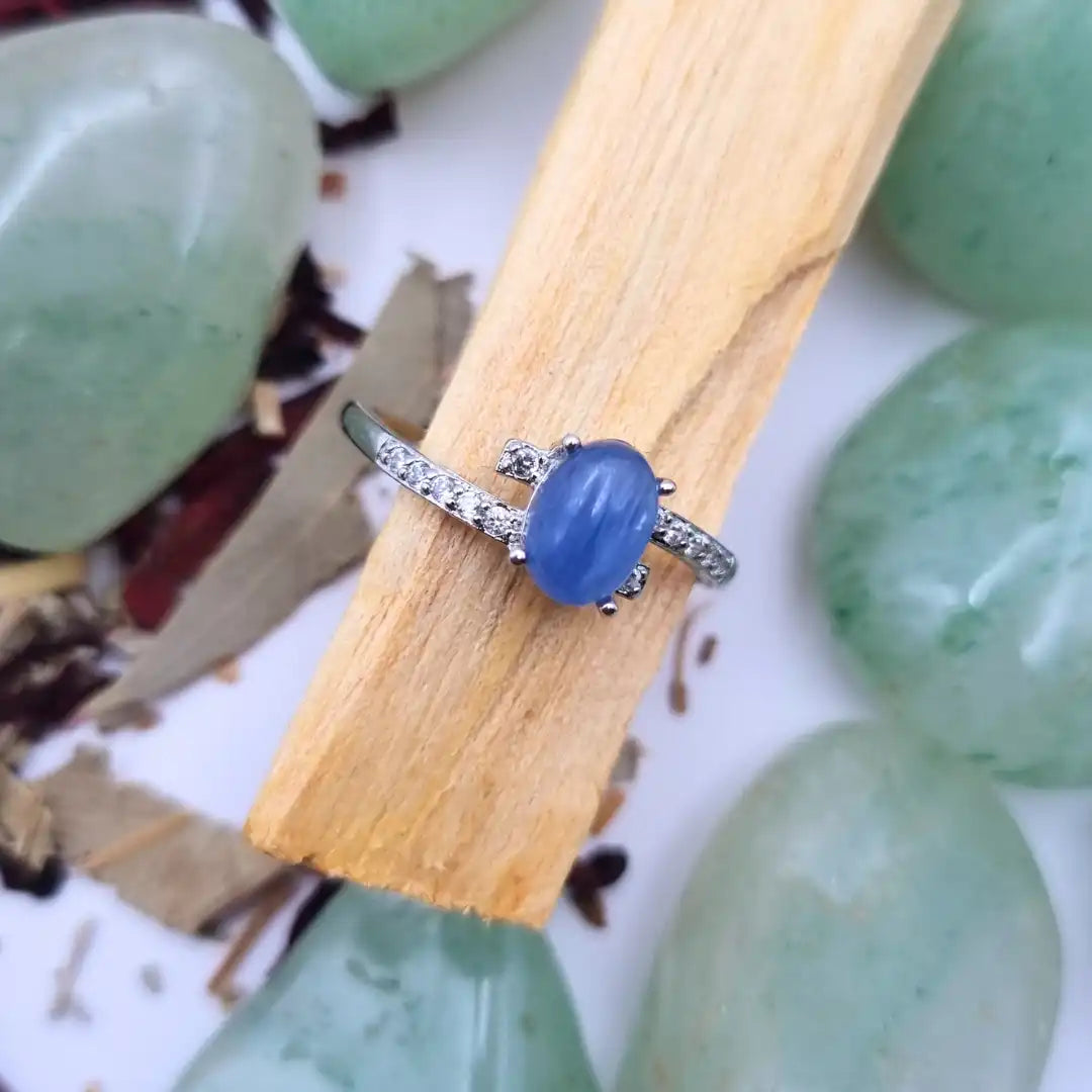 Bague argent Kyanite