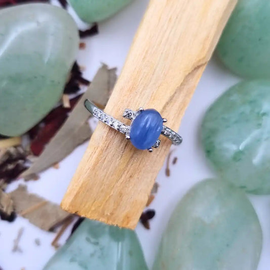 Bague argent Kyanite