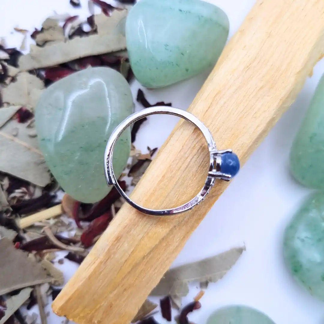 Bague ajustable kyanite