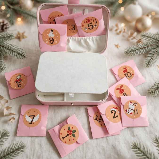 PRECOMMANDE - Calendrier de l'Avent Bijoux - 12 Surprises