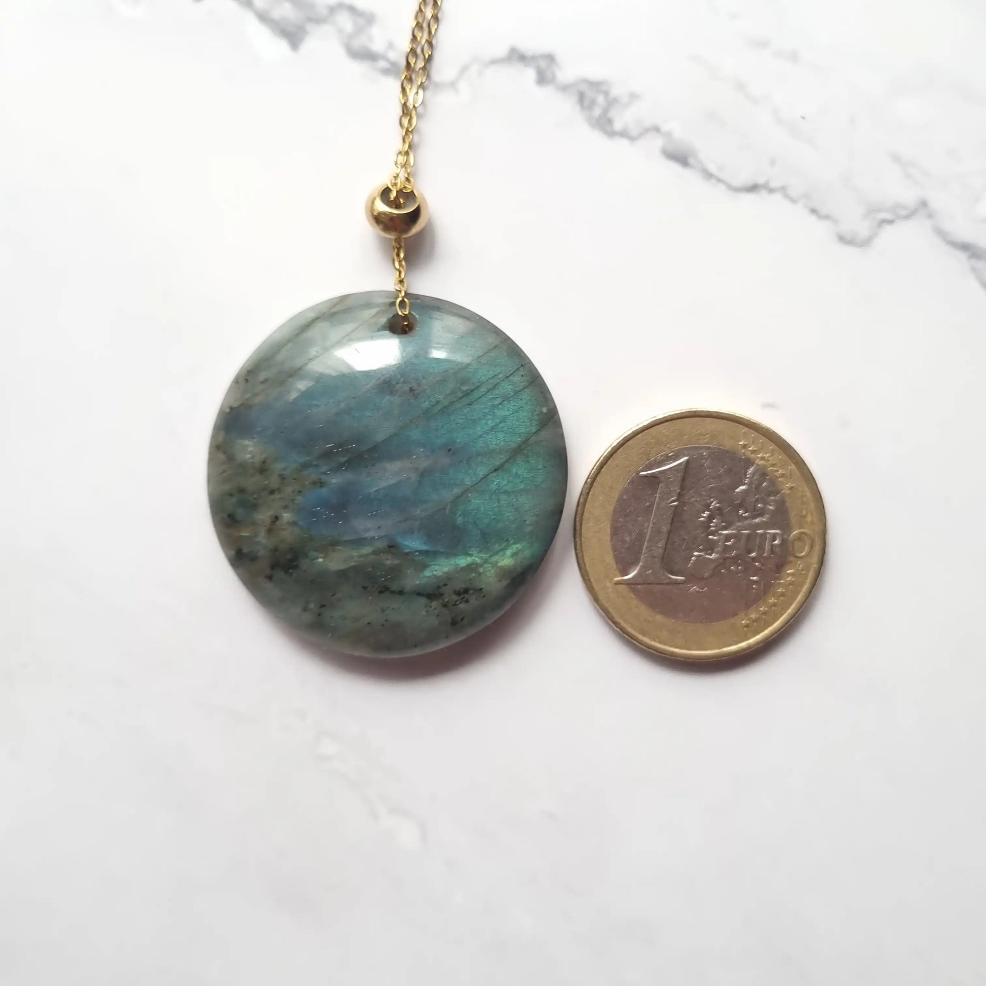 taille pendentif labradorite rond MystikBox